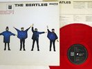 BEATLES HELP EMI/ODEON EAS-70134 Japan MONO CLEAR RED VINYL VINYL LP