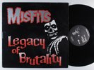 MISFITS Legacy Of Brutality PLAN 9/CAROLINE LP  