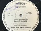 DGG 139318 WHITE TEST PRESS Mozart Sonaten, Rondo- CHRISTOPH ESCHENBACH