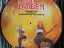 Iron Maiden Running Free Pic Disc LP powerslave somewhere in time piece of mind