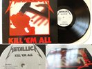 Metallica Kill Em All Vinyl LP Original 1983 MEGAFORCE label