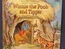 Disney Winnie The Pooh And Tigger Vinyl Record Book Original 1968 Disneyland LP
