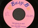 LEATHER PAGES: the news is out / accept me for what i am /  BUSY-B 7