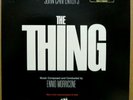 THE THING 1st press GOLD PROMO LP John Carpenter MCA Soundtrack SUPERB Morricone