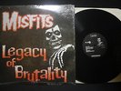 Misfits - Legacy Of Brutality (LP) 1985 US ORIG VINYL Shrink Black Flag Ramones