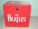 The Beatles 45 RPM Record Storage box Quality Solid Wood New & NICE LAST ONE