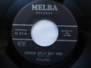 WILLOWS 45 CHURCH BELLS MAY RING USA MELBA 1956 DOO WOP R&B SOUL JIVER STROLLER