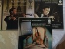 3 LPs– Nathan Milstein Violin on Capitol - Brahms Prokofiev Tchaikovsky Lalo NM