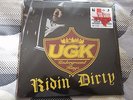 UGK Ridin Dirty Underground Kings Clear 2LP Vinyl Very Rare