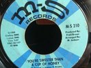 LOUIS CURRY CAPTIVATED/ YOU'RE SWEETER THAN 7 INCH USA M-S DETROIT ORIG VG+