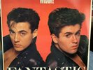 WHAM  George Michael Andrew Ridgeley Fantastic LP 1985 COLUMBIA FC 38911 INNER