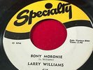 LARRY WILLIAMS Bony Moronie 1957 USA 7