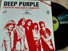 DEEP PURPLE-LIVE IN CONCERT-LP Mexico Promo Radio Unique cover PS