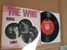 THE WHO rare french SP 45 POLYDOR 1968 KILLER UK ROCK dogs