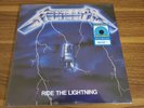 RIDE THE LIGHTNING ELECTRIC BLUE COLORED VINYL LP EXCLUSIVE  MINT SEALED
