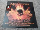 MEGADETH - NIGHT OF THE LIVING MEGADETH 180GM LIMITED COLOURED VINYL SEALED 2017