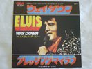 Elvis Presley - Way Down/Pledging My Love. 1977 Japan 7