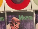 Misfits Monster Mash 7” Red color Vinyl Record punk rock Glenn Danzig Samhain