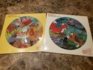 Walt Disney Lady & The Tramp + Fox and Hound Picture Disc 1980 LP Vinyl Record