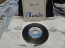 BLONDIE CALL ME 7 INCH VINYL SINGLE IN RARE SLEEVE DIFFERENT COVER TO NORMAL