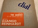 RARE Django Reinhardt Quintet DIAL 214 - 10” LP Original Pressing NICE