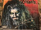 Rob Zombie SIGNED LP COA Hellbilly Deluxe record autograph devils rejects white