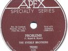 EVERLY BROTHERS Rock’n Roll 78 RPM Record. Problems / Love of my Life