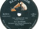1959 RAY PETERSON Pop Vocal 78 RPM Record. The Wonder of You