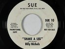 Funk/Deep Soul 45 - Billy Nichols - Shake A Leg - Sue - mp3