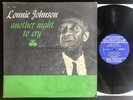 LONNIE JOHNSON Another Night To Cry DG MONO BLUES LP on BLUESVILLE BVLP 1062