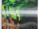 SEALED Minecraft Volume Alpha LP C418 3D Lenticular Cover Limited Edition GREEN