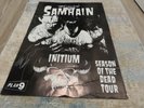 SAMHAIN INITIUM PROMO POSTER SIGNED 84