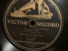 1907 Victor one side 78rpm Record - Vaudeville Minstrels Len Spencer and Mozarto