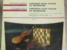 RARE MICHELE AUCLAIR - Mendelssohn Violin Concerto . LP .HI-FI Stereo Philips