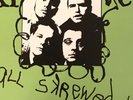 All Skrewed Up Rock-O-Rama Oi Punk Green Vinyl  LP punk antisocial import Sham 
