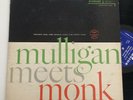 Mulligan Meets Monk Riverside LP Orginal Blue Label Deep Groove original mono