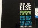 Cannonball Adderley Something Else Blue Note 1595 LP West 63rd RVG DG ear Miles