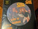 OZZY OSBOURNE DIARY OF A MADMAN LIMITED EDITION PICTURE DISC OPENED BUT NEVER...