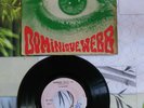 DISQUE VINYLE  2 TITRES  -  DOMINIQUE WEBB HYPNOSE - JEAN-MICHEL JARRE - RARE -