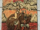 MOONBOW war bear Vinyl LP stoner red fang kyuss sleep ruby the hatchet fu manchu