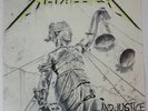 Metallica ...And Justice For All LP 2008 Vinyl VG+/VG+ Thrash Speed Metal