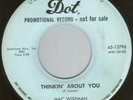 Mac Wiseman A Promise Of Things To Come Thinkin' About You Dot 45-15796 Promo