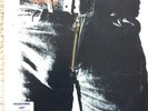 Rolling Stones Sticky Fingers US White Label Promo. Zipper cover. Very rare.