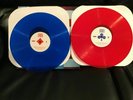 Ryan Adams RARE Gold 2 x LP PROMO OOP RED BLUE VINYL number 846 of 1000