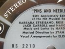 Harold Rome, Barbra Streisand ?– Pins And Needles RARE PROMO misspelled Barbara