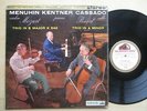 EMI ASD 423 W/G rare  Menuhin, Cassado, Kentner - MOZART / RAVEL Trios LP