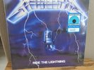 Metallica  Ride the lightning , ***LIMITED ELECTRIC  BLUE COLORED ***LP