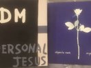 DEPECHE MODE VINYL RECORDS X2 PERSONAL JESUS GATE FOLD AND ENJOY THE SILENCE VGC
