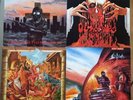 4x Sodom Vinyl LP: Obsessed By Cruelty, Persecution Mania, Agent Orange, Mortal