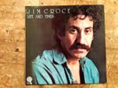 JIM CROCE - LIFE AND TIMES - SINGER  SONGWRITER - VINYL  LP - VERTIGO SWIRL - TE